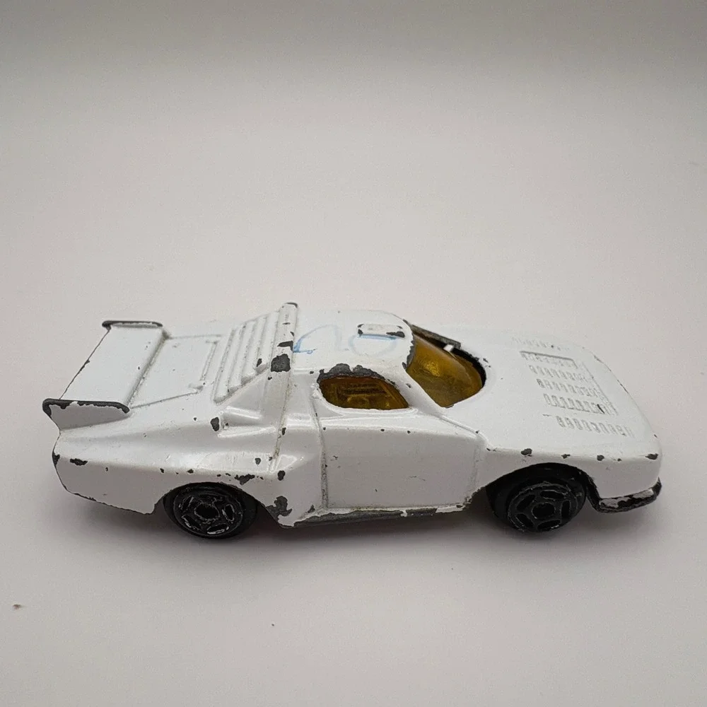 Summer Marz‎ Karz S8006 Lancia Stratos Turbo Diecast Car White Vtg Made in China